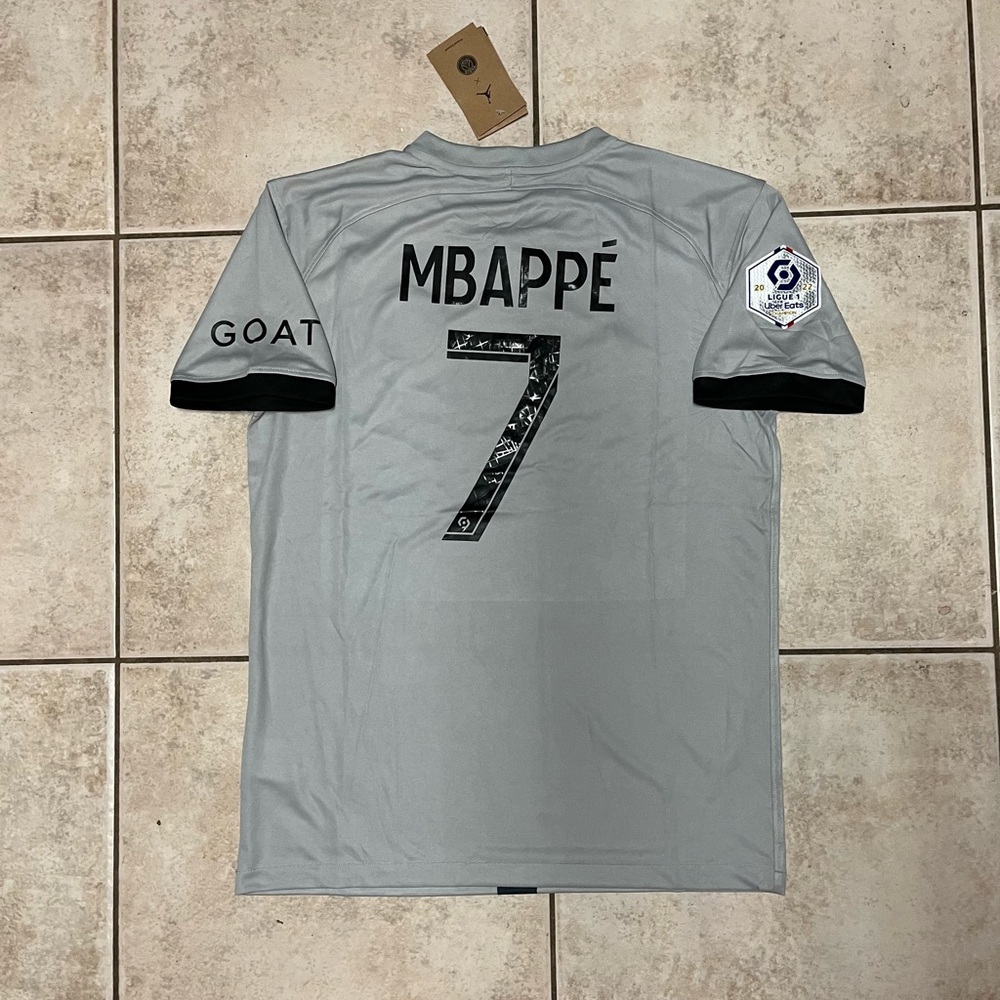 Mbappe Third PSG soccer jersey